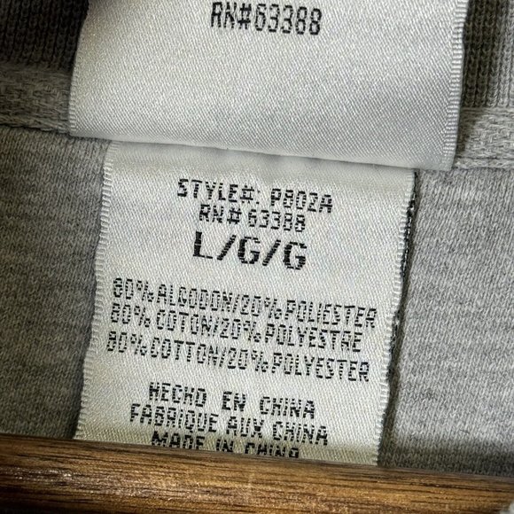 Vintage Detroit Redwings Sweatshirt Mens Large Gray Puma NHL Y2K - Picture 7 of 11